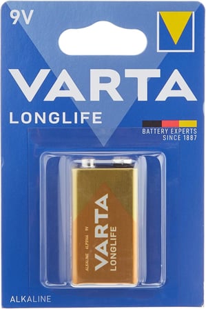 LONGLIFE POWER ALKALİN 9 VOLT PİL TEKLİ PAKET FİYAT