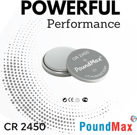 10 x 2450 CR2450 DL2450 3V Lityum Madeni Para Pilleri