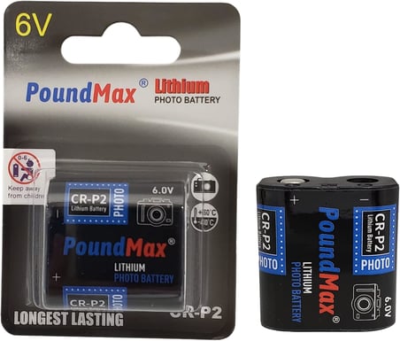 CRP2 6V Lityum Pil Fotoğraf Makinesi için (CR223,DL223)