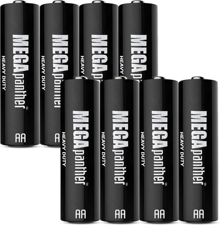 8li AA R6 Kalın Kalem Pil Saat Pili Zn-C 1.5V