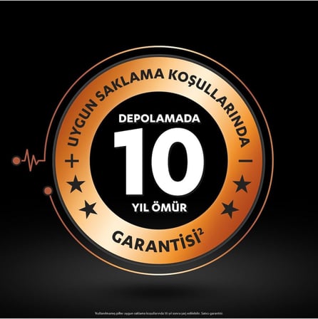 Şarj Edilebilir Aa 2500Mah Piller, 4'Lü Paket