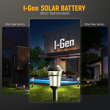 B112 8 Adet Aa 1100 Mah Şarj Edilebilir Kalem Pil 1.2V Ni-Mh Şarjlı Pil Solar Aydınlatma Uyumlu