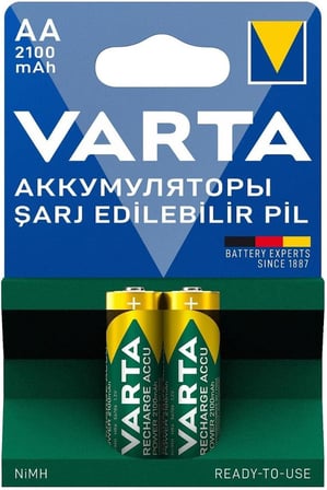 Rechargeable Accu 2 AA 2100 mAh R2U