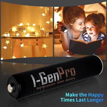 Pro P134 16 Adet Aaa 1100 Mah Şarj Edilebilir İ̇Nce Kalem Pil 1.2V Ni-Mh Şarjlı Pil