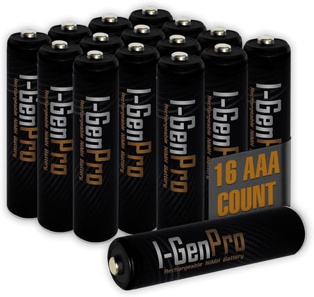 Pro P134 16 Adet Aaa 1100 Mah Sarj Edilebilir İ̇Nce Kalem Pil 1 2V Ni Mh Sarjli Pil