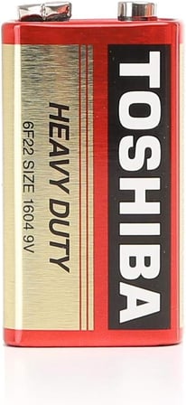 6F22Kg 9 Volt Pil 1'li