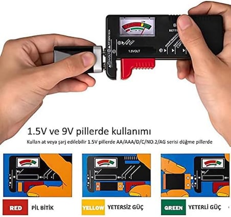 BT-168 Pil Test Cihazı