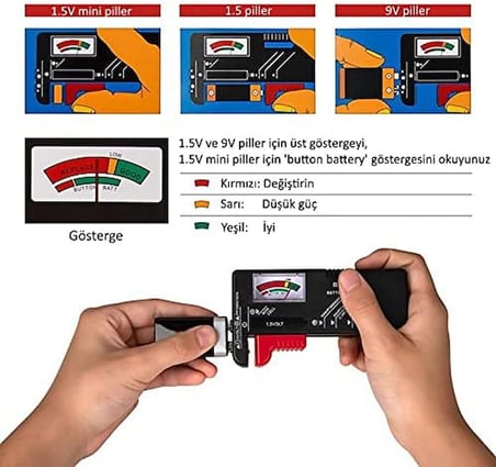 BT-168 Pil Test Cihazı