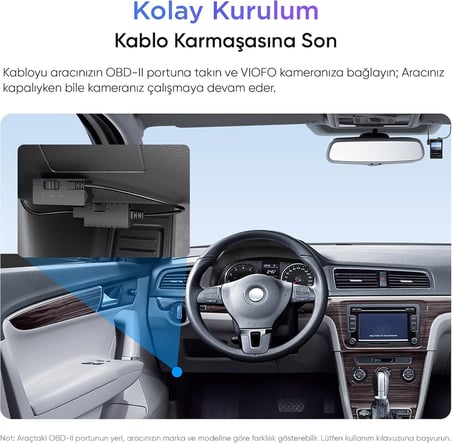 OP100 OBD Park Modu Bağlantı Kiti + Type-C Park Modu Kablosu