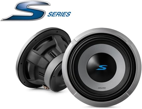 S2-W10D4 25 cm (10”) S-Serisi DVC Subwoofer, 600W RMS / 1800W Peak, 4+4 Ohm, H.A.M.R. Surround, Güçlü Bass Hoparlör