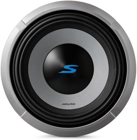 S2-W10D4 25 cm (10”) S-Serisi DVC Subwoofer, 600W RMS / 1800W Peak, 4+4 Ohm, H.A.M.R. Surround, Güçlü Bass Hoparlör
