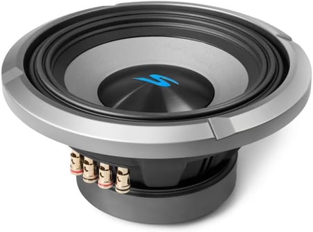S2-W10D4 25 cm (10”) S-Serisi DVC Subwoofer, 600W RMS / 1800W Peak, 4+4 Ohm, H.A.M.R. Surround, Güçlü Bass Hoparlör