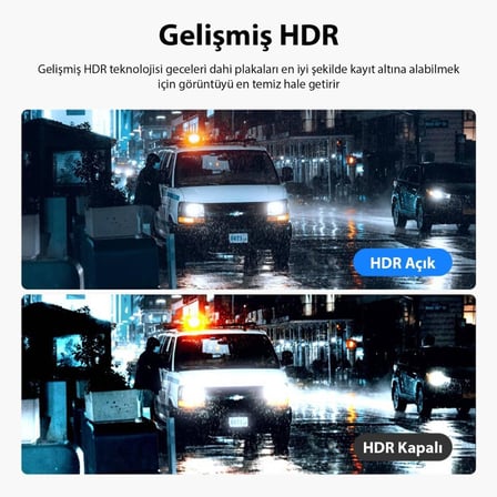 RWC200 IP67 Su Geçirmez A229 Pro/Plus Uyumlu 2K Quad HD Dış Arka Kamera