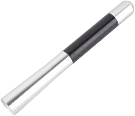 Uni̇versal Gri Karbon Fi̇ber Oto Çubuk Radyo Anteni̇ 12 Cm