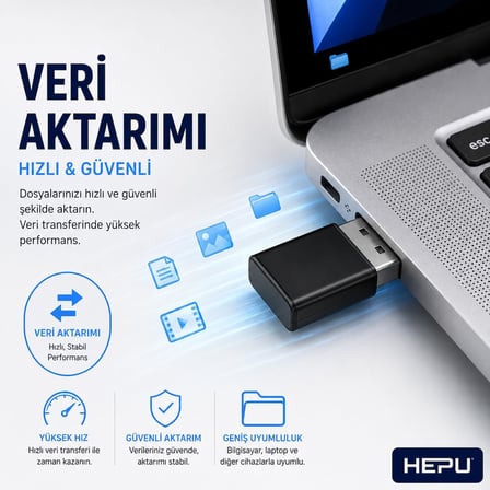HP-Z01 Type-C to USB OTG Dönüştürücü – Tak & Kullan + Veri Aktarımı + Şarj Desteği