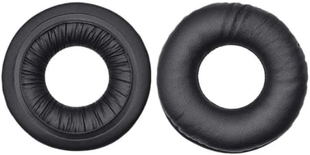 Sony WH-CH500 MDR-ZX330BT ZX310 ZX300 ZX100 ZX600 MDR-V150 MDR-V250 ile Uyumlu Yedek Kulaklık Pedi Süngeri Siyah