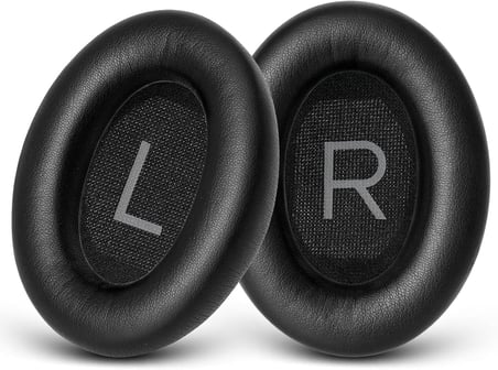 BOSE ile Uyumlu QuietComfort 45 (QC45) & Quiet Comfort SE (QC SE) için Suni Deri Kulaklık Pedi Hafızalı Yüksek Kaliteli Materyal Kulaklık Süngeri