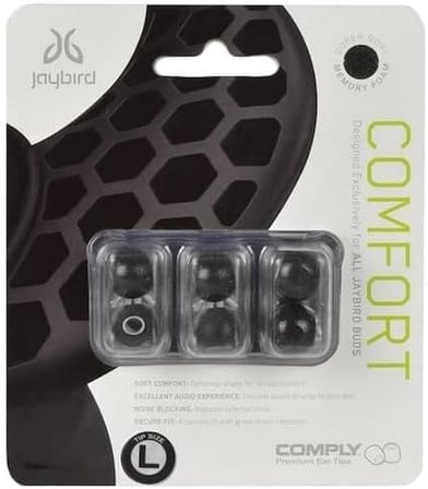 Hafızalı Jaybird Comfort Kulaklık Başlıkları - Premium Hafızalı S- M- L Boy Köpük Kulak Uçları - Tüm Kulaklıklarla Uyumludur