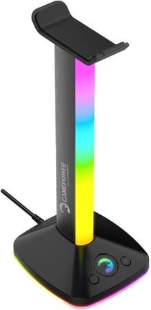EliteRack RGB Gaming USB3.0 Oyuncu Kulaklık Standı