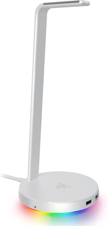 Base Station V2 Chroma - USB hub'lı ve RGB aydınlatmalı kulaklık standı (7.1 surround sesli USB hub, entegre kulaklık tutucu, kaymaz stand, Chroma RGB) Mercury