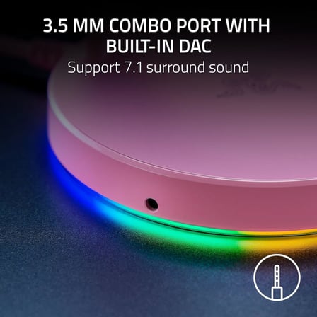 Base Station V2 Chroma - USB hub'lı ve RGB aydınlatmalı kulaklık standı (7.1 surround sesli USB hub, entegre kulaklık tutucu, kaymaz stand, Chroma RGB) Mercury