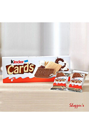 Kinder Cards Sütlü Kakao Dolgulu Gofret - 128g