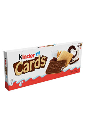 Kinder Cards Sütlü Kakao Dolgulu Gofret - 128g