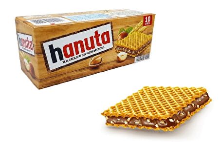 Hanuta Gofret 220 Gr. 10lu (1 Paket)