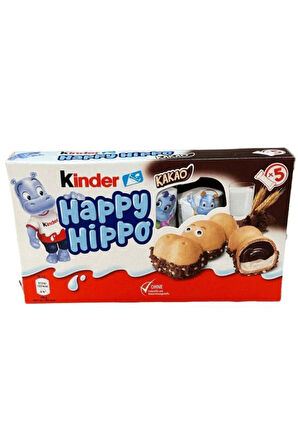 KİNDER HAPPY HİPPO KAKAOLU BİSKÜVİ 103,5 GR *10'LU