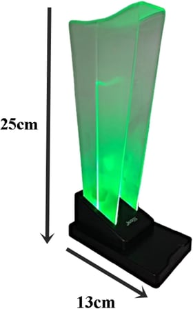 GM-01 Siyah RGB Işıklı Gaming Oyuncu Kulaklık Standı