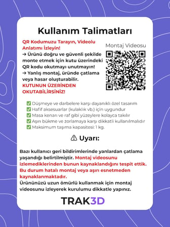 Premium Asılabilir Kulaklık Standı – Sağlam, Kaydırmaz Keçeli, Ergonomik Stand, Steel Gray Edition