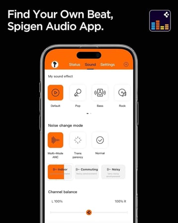 Audio Kulak Üstü P10 Bluetooth Kablosuz Kulaklık - ANC Pro Aktif Gürültü Engelleme & 40mm Titanyum Sürücü & 60 Saat & ENC 5 Mikrofon & Şeffaf & Gaming Mod Siyah - ASD09691