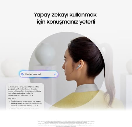 Galaxy Buds4 Pro Bluetooth Kulaklık, Altın, Metal Gövde, 2 Yollu Hoparlör & Çift Amplifikatör, Geliştirilmiş ANC, Adaptif Gürültü Kontrolü