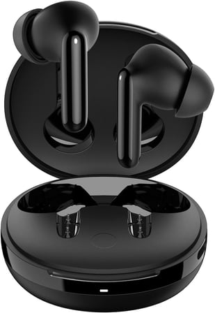 Audio TWS S10 Bluetooth Kablosuz Kulaklık - ANC Aktif Gürültü Engelleme & 10mm Sürücü & 30 Saat Pil & ENC 6 Mikrofon & Şeffaf & Gaming Mod iPX4 Siyah - ASD07886
