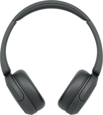 WH-CH520 Kablosuz Bluetooth Kafa Kulaklığı, Ses, Hafif Tasarım, 50 Saat Pil, Hızlı Şarj, Ekolayzır, Net Aramalar, iOS ve Android - Siyah
