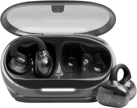 Soundgear Clips Gerçek Kablosuz Açık Kulak Kulaklık, SonicArc Tasarım, 32 Saate Kadar Toplam Çalma Süresi, 4 Işın Oluşturan Mikrofon, IP54 Suya ve Toza Dayanıklı, OpenSound Teknolojisi, Ghost