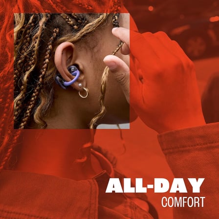 Soundgear Clips Gerçek Kablosuz Açık Kulak Kulaklık, SonicArc Tasarım, 32 Saate Kadar Toplam Çalma Süresi, 4 Işın Oluşturan Mikrofon, IP54 Suya ve Toza Dayanıklı, OpenSound Teknolojisi, Ghost