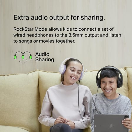 SoundForm Inspire Kablosuz Kulak Üstü Kulaklık Çocuklar İçin, Çevrimiçi Öğrenme ve Dahili Mikrofonla Seyahat - iPhone, iPad, Galaxy ve Daha Fazlasıyla Uyumlu