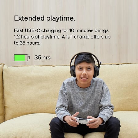 SoundForm Inspire Kablosuz Kulak Üstü Kulaklık Çocuklar İçin, Çevrimiçi Öğrenme ve Dahili Mikrofonla Seyahat - iPhone, iPad, Galaxy ve Daha Fazlasıyla Uyumlu