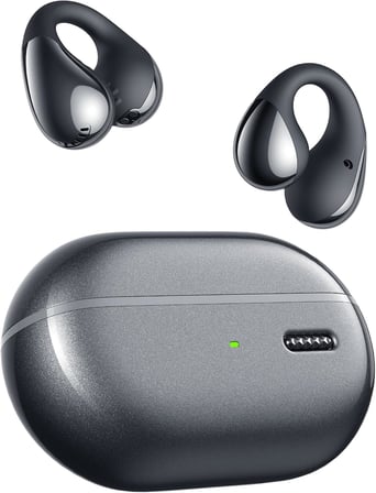 PearlClip Pro Hi-Res LDAC ENC OWS Kablosuz Bluetooth 6.0 Kulaklık Siyah