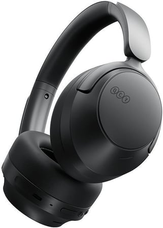 H3S 6.0 Bluetooth Kulaklık Anc Hi-res Ldac Çift Sürücülü Kulaklık 7 Mics. Yapay Zeka 102 Saat Dinle (Siyah)
