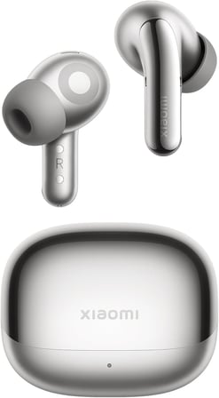 Buds 5 Pro Bluetooth Kulaklık - Hibrit ANC, Yüksek Çözünürlüklü Ses, Çift Cihaz Eşleştirme, 11mm Dinamik Sürücü, Hızlı Şarjlı 38H Pil Ömrü, IP54 - Titanyum