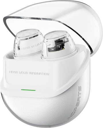 Clear Dot ENC TWS Kablosuz Bluetooth Kulaklık Beyaz