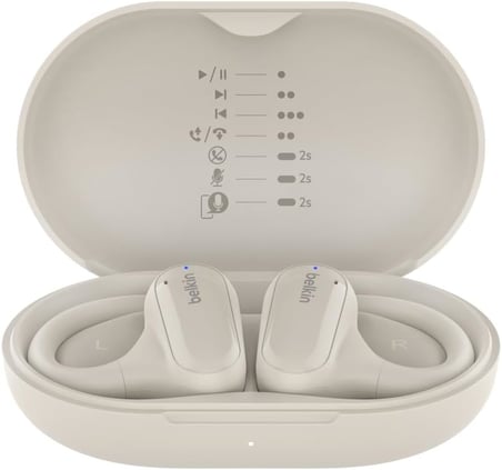Open-Ear Wireless Kulaklık-Krem