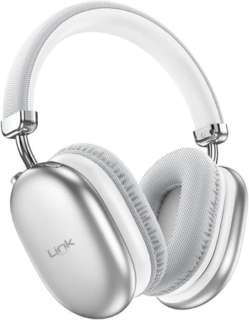 HP5 ANC Kulak Üstü Kablosuz Bluetooth Kulaklık Silver-Gri