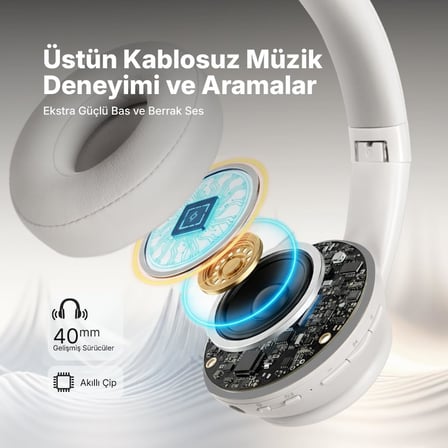 SoundLife Neo Kulaküstü Kablosuz Bluetooth Kulaklık