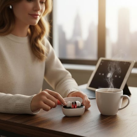ANC ENC Kablosuz Bluetooth Kulaklık 5.4 Version Son Hız Bağlantı, Uzun Şarj Kapasitesi, Ses Asistanı, Beyaz 10 Metre çekiş mesafesi Pürüzsüz Ses kalitesi gürültü engelleme ve A Plus mikrofon