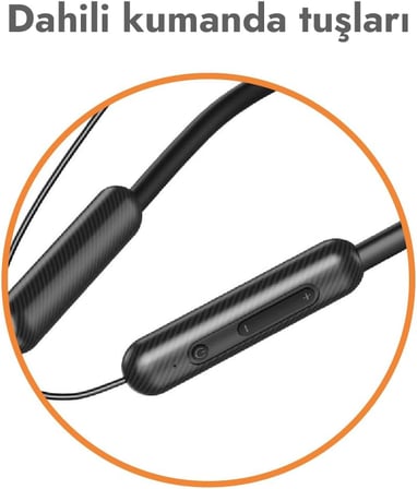 450 Saat Boyundan Askılı Bluetooth Kulaklık – Ultra Uzun Pil - ENC Çift Mikrofon