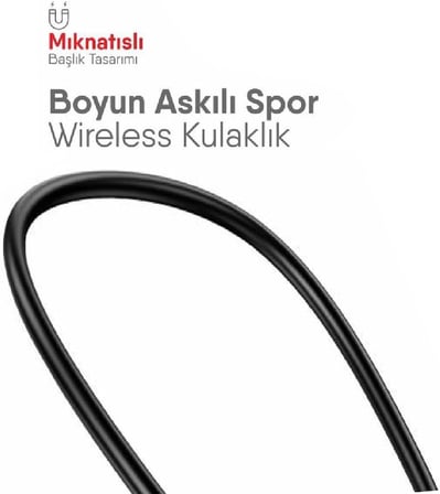 430 Saat Dinleme Süresi olan Boyundan Askılı Bluetooth Kulaklık – Uzun Süre Performans