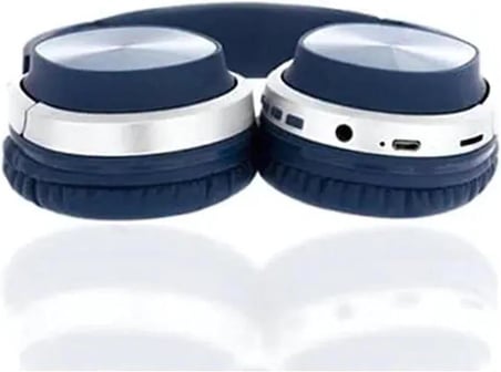 20W Süper Bass Csr Çip 200 Saat Bekleme Süreli 5.0 Kulak Üstü Bluetooth Kulaklık Mavi Blt-20
